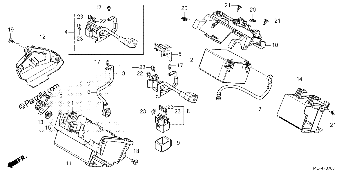Diagrama de BATTERY
