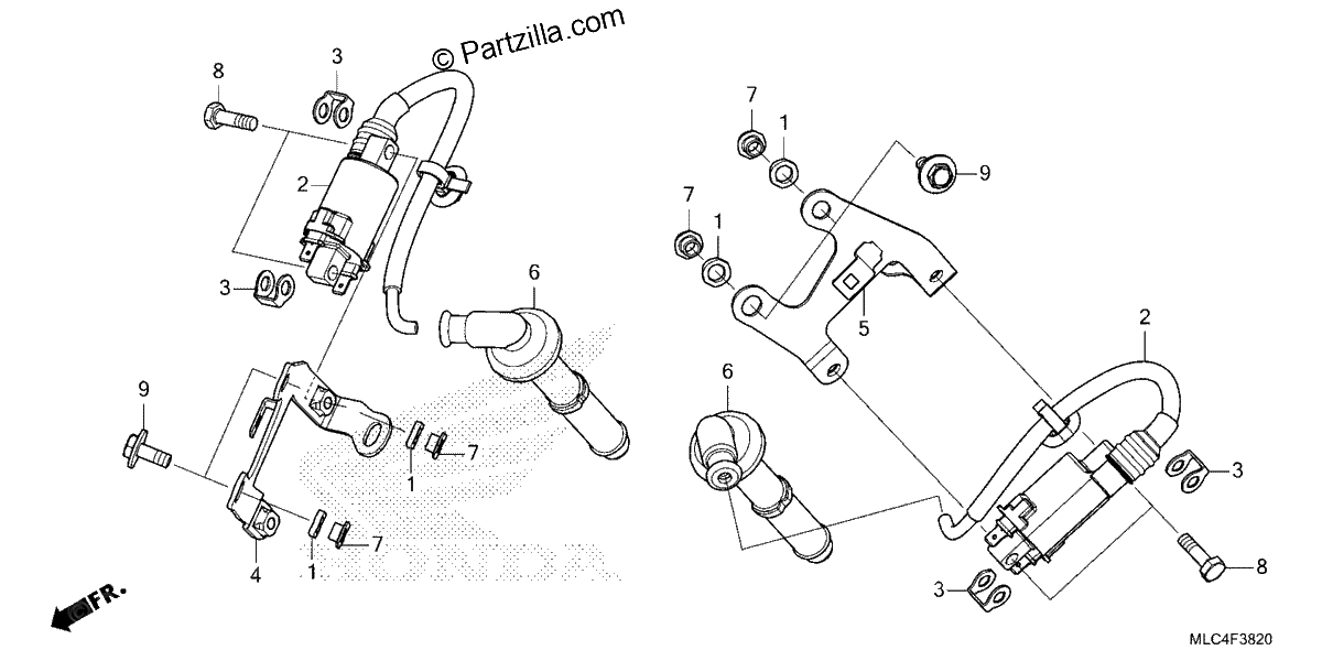 Diagrama de IGNITION COIL