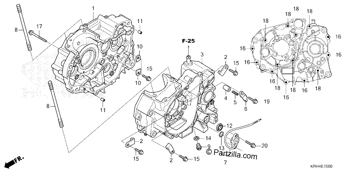 Diagrama de CRANKCASE