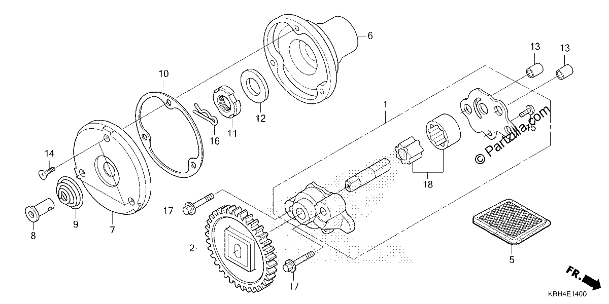 Diagrama de OIL PUMP