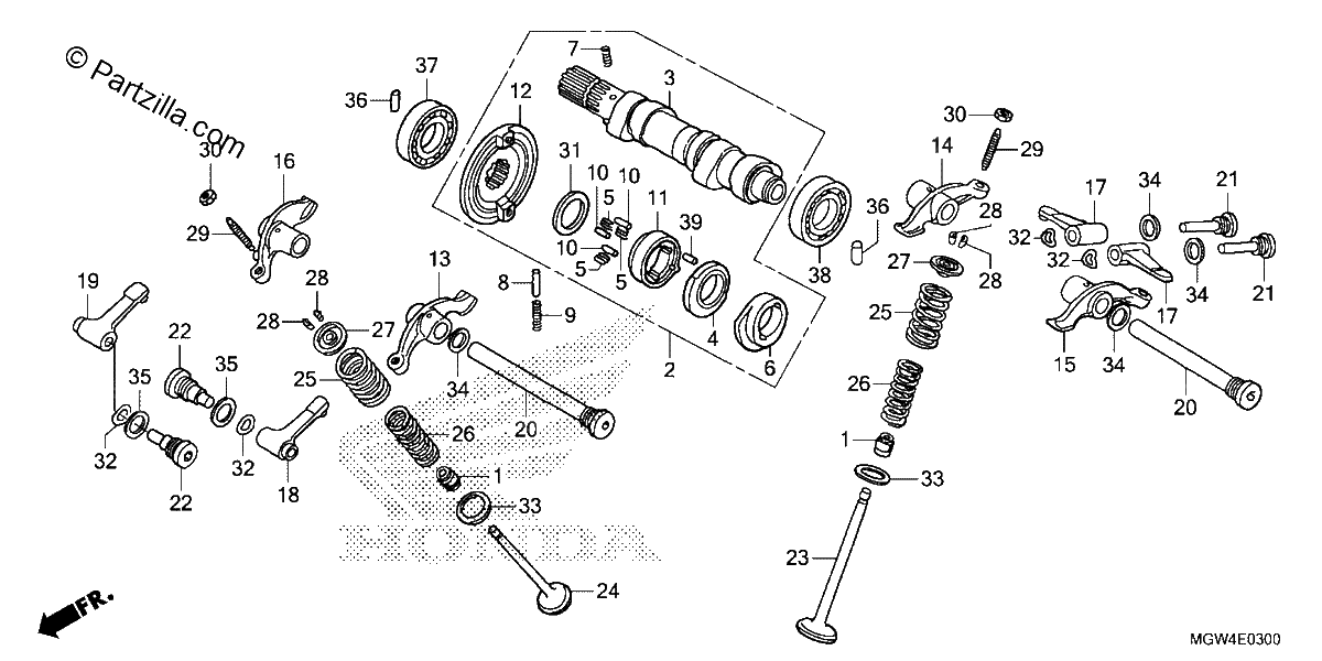 Diagrama de CAMSHAFT
