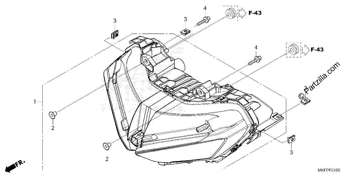 Diagrama de HEADLIGHT