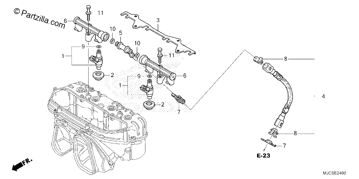 Diagrama de FUEL INJECTOR