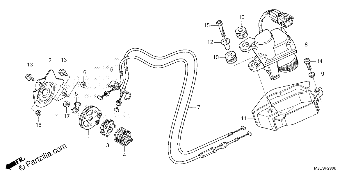 Diagrama de SERVO MOTOR