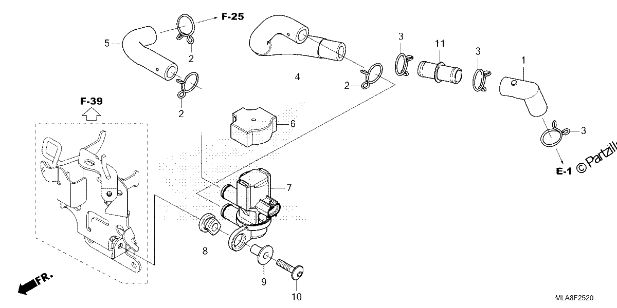 Diagrama de AIR INJECTION SOLENOID VALVE