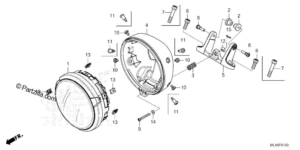 Diagrama de HEADLIGHT