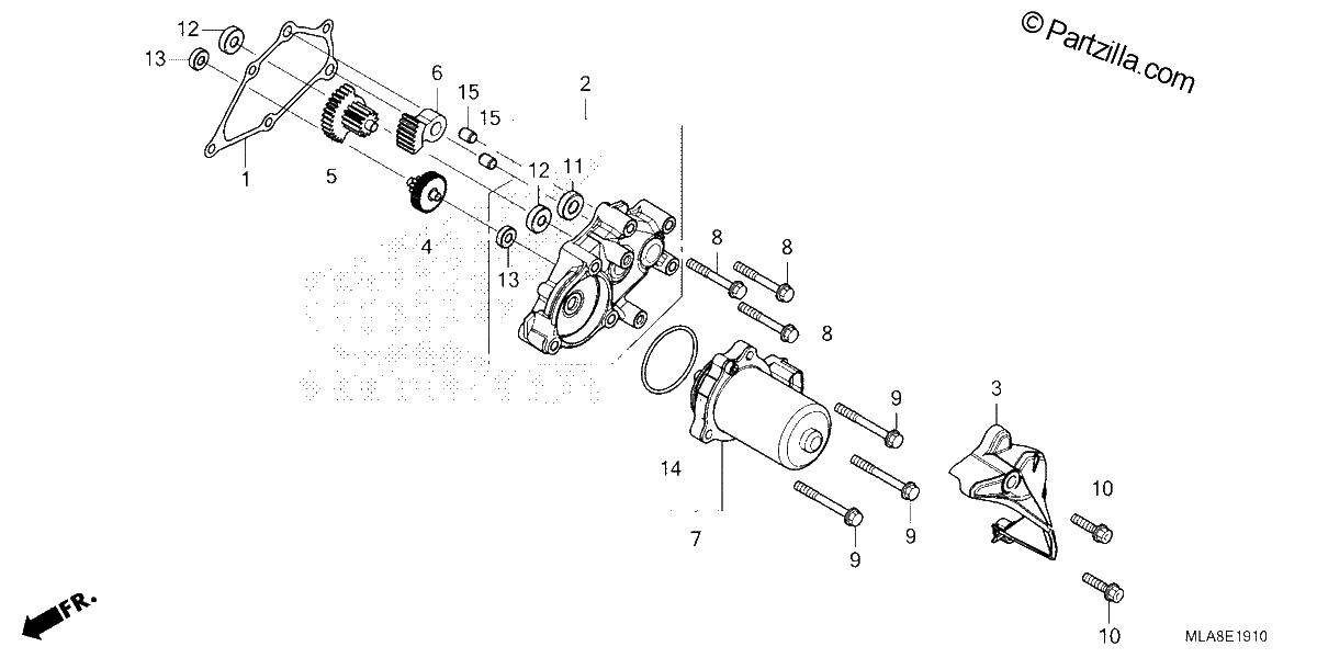 Diagrama de REDUCTION GEAR