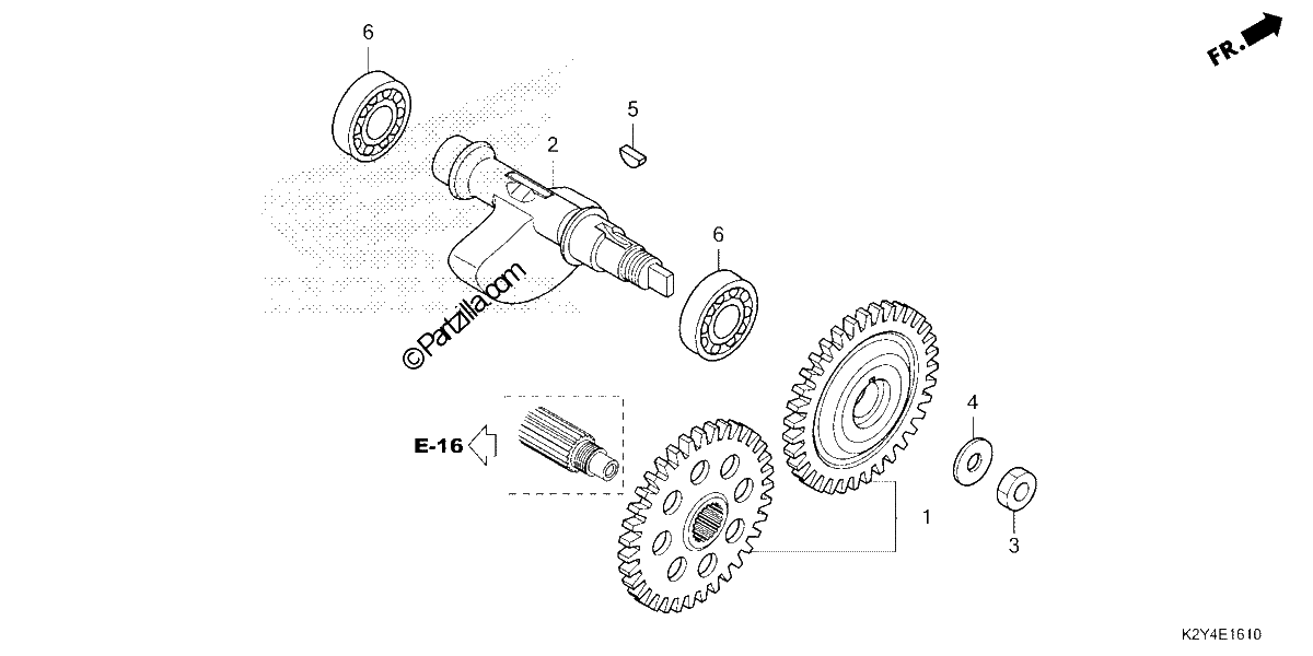 Diagrama de BALANCER SHAFT