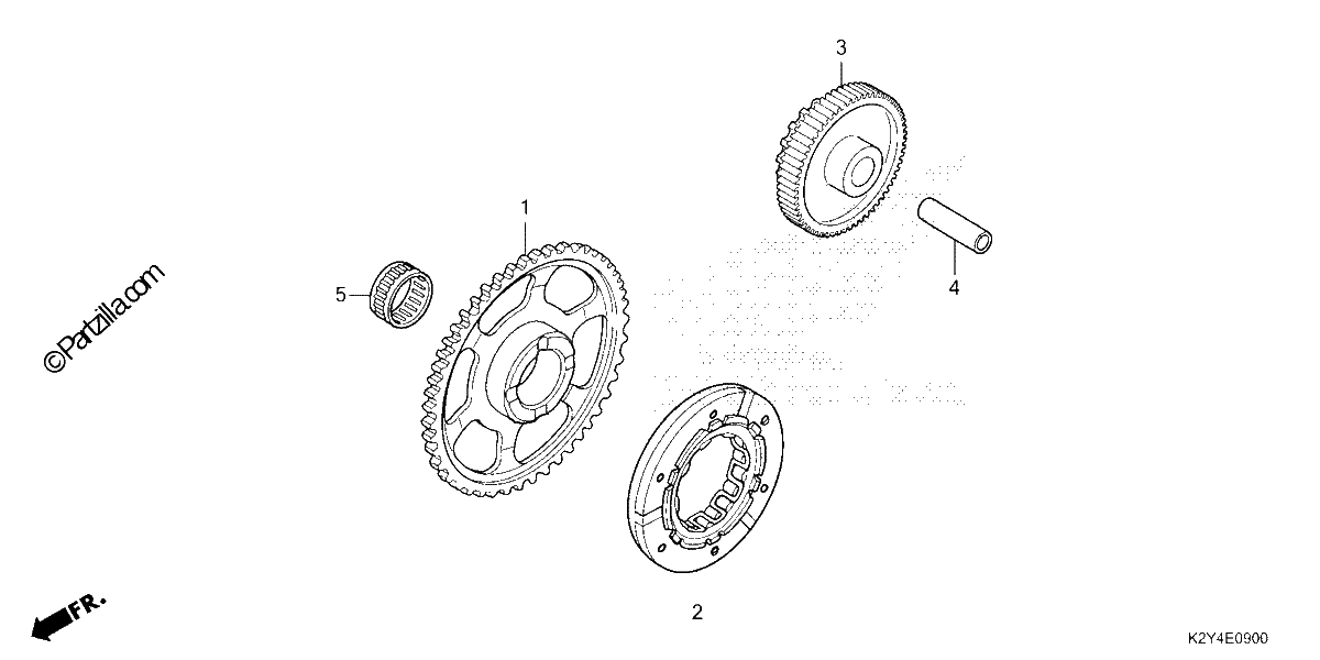 Diagrama de STARTING CLUTCH