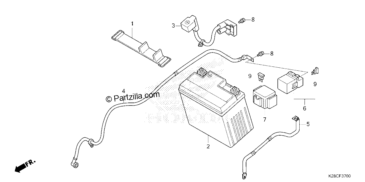 Diagrama de BATTERY