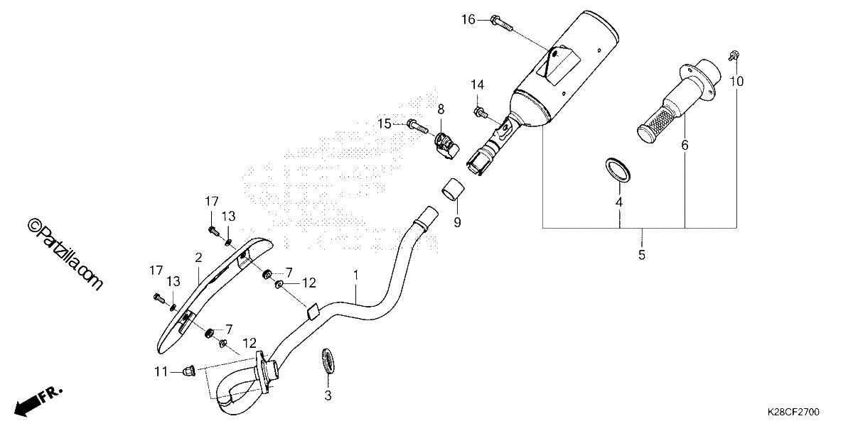 Diagrama de MUFFLER