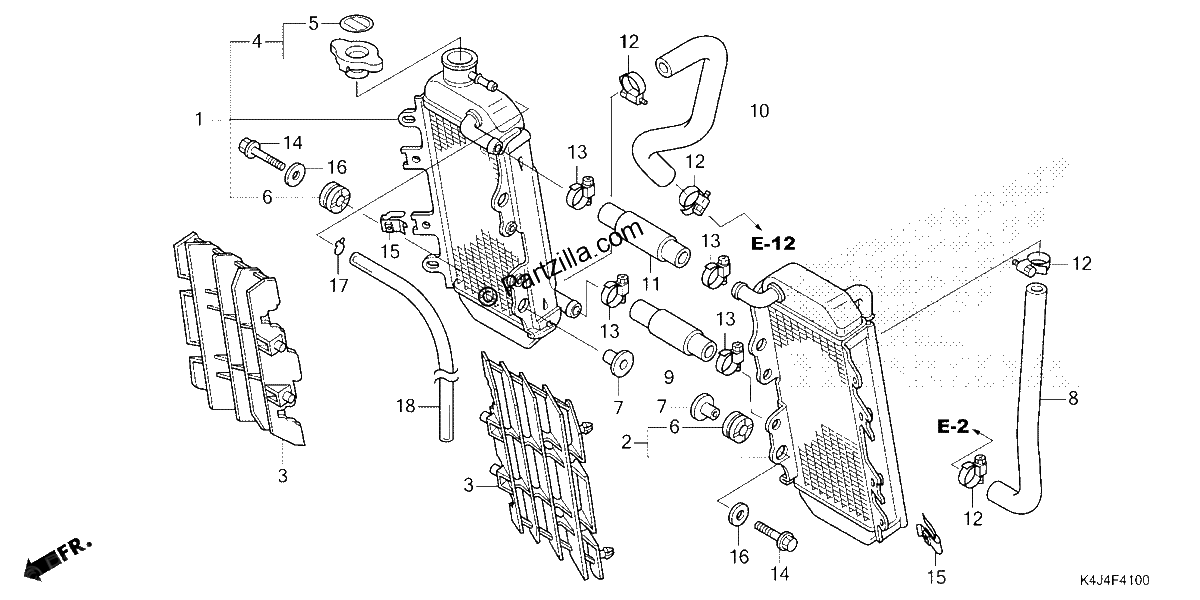 Diagrama de RADIATOR