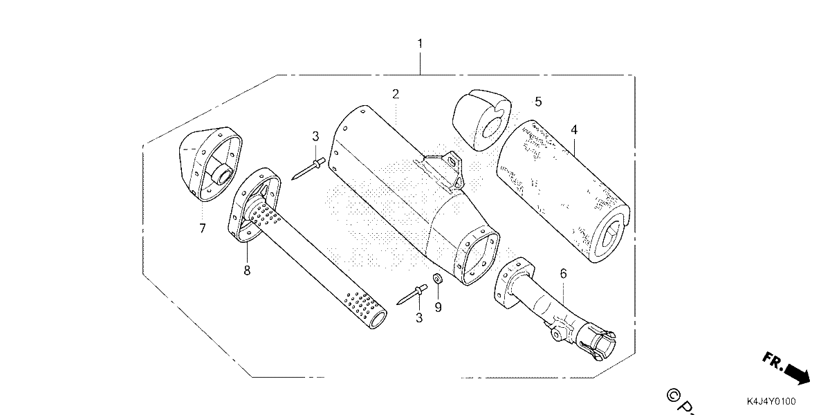 Diagrama de MUFFLER 2