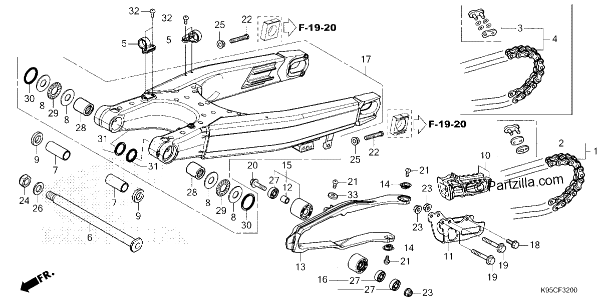 Diagrama de SWINGARM