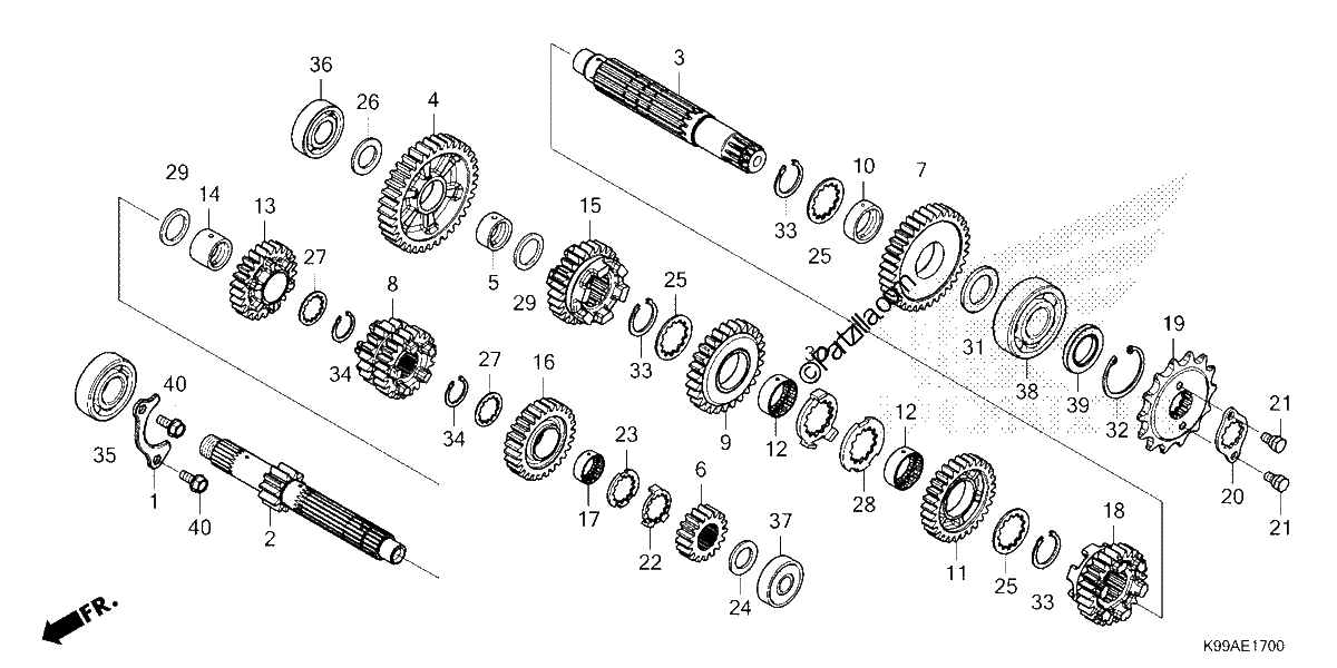 Diagrama de TRANSMISSION