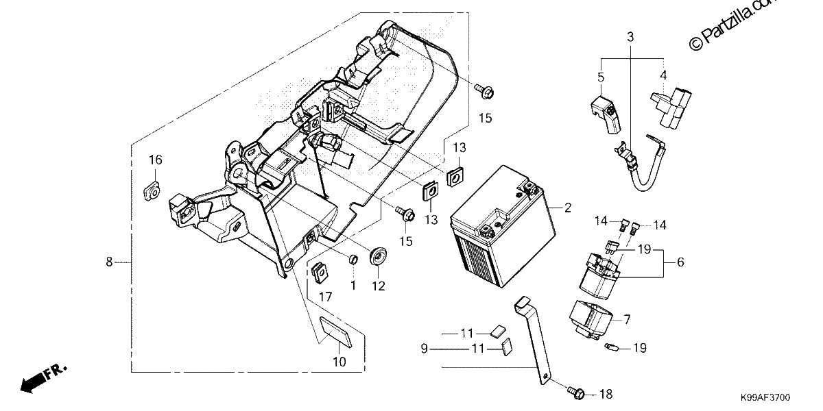 Diagrama de BATTERY