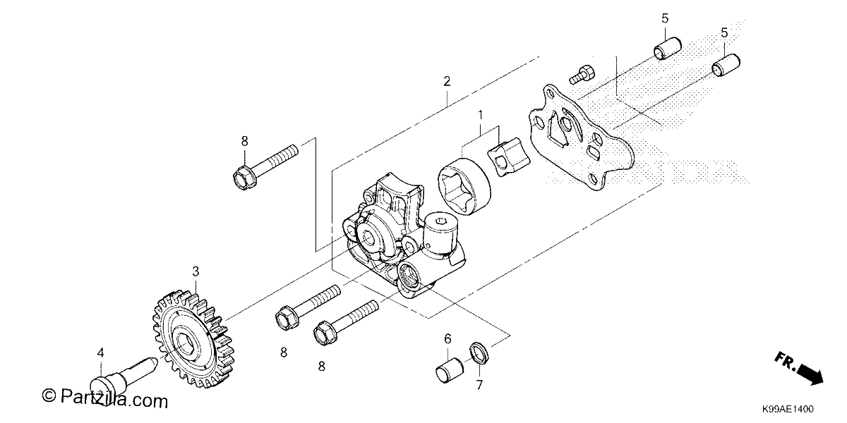 Diagrama de OIL PUMP