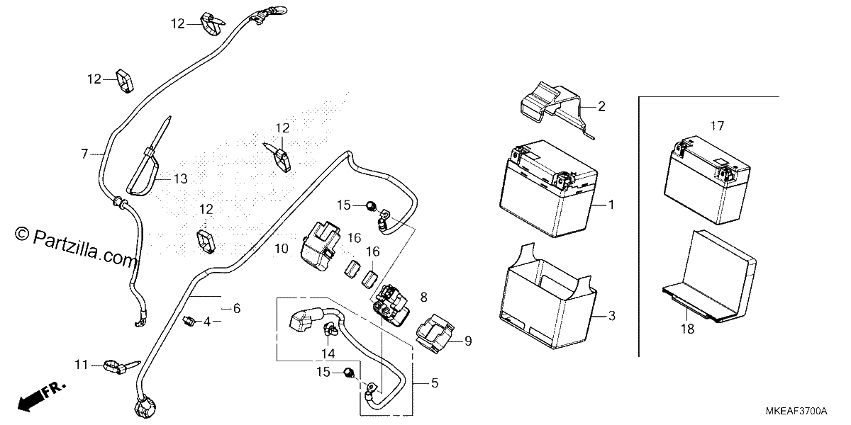 Diagrama de BATTERY