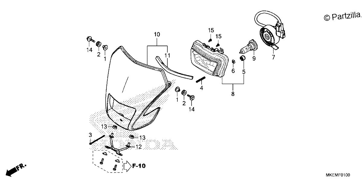 Diagrama de HEADLIGHT