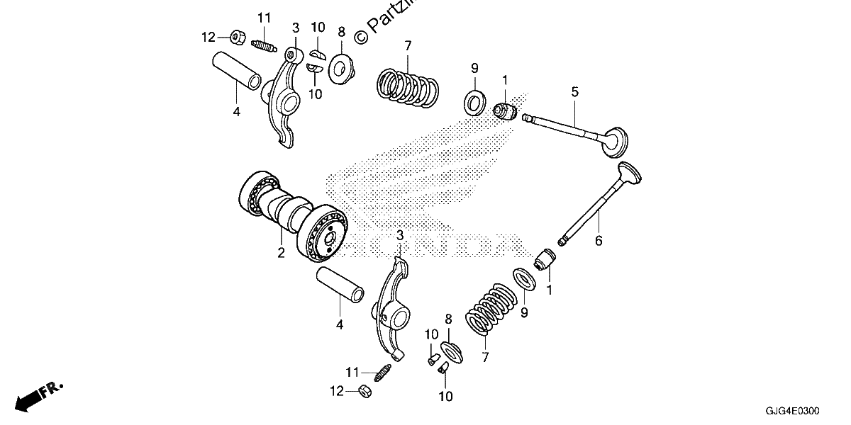Diagrama de CAMSHAFT VALVE