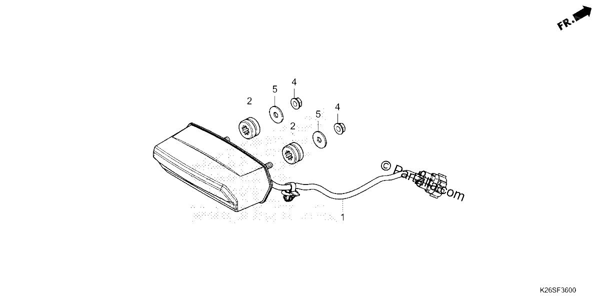 Diagrama de TAILLIGHT