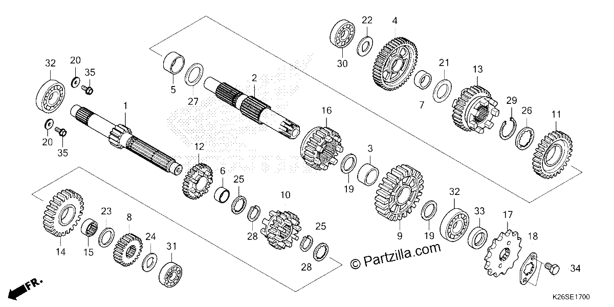 Diagrama de TRANSMISSION
