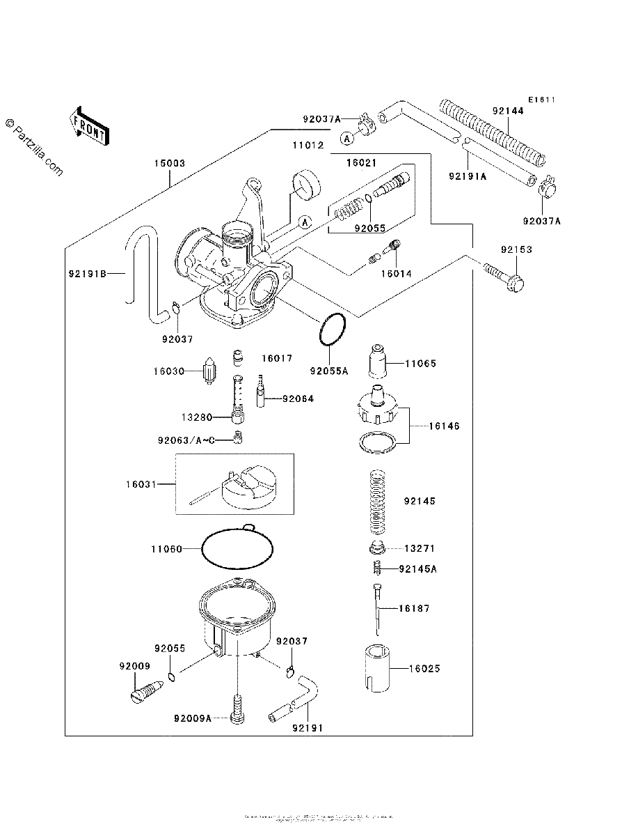 Diagrama de CARBURETOR