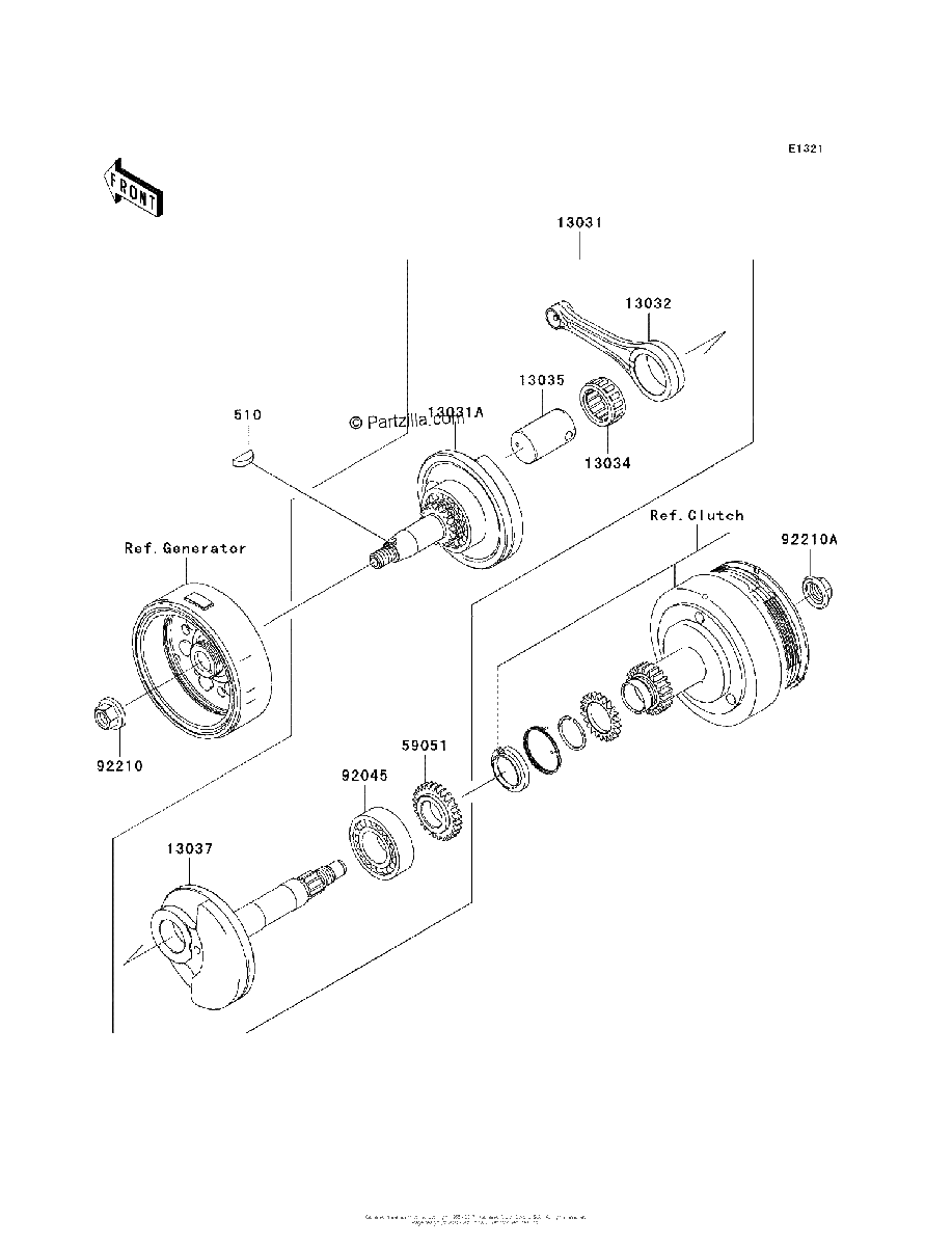 Diagrama de CRANKSHAFT