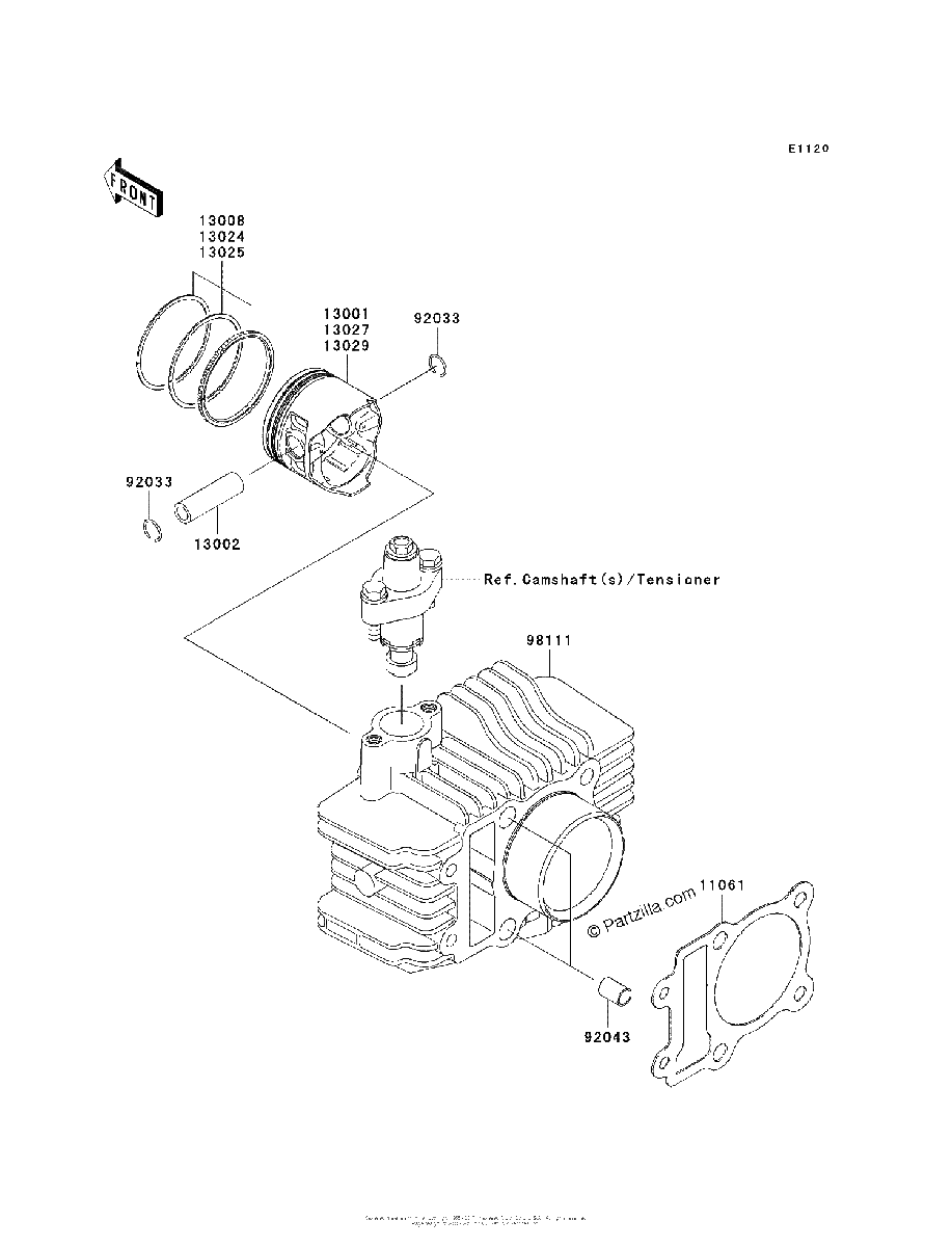 Diagrama de CYLINDER PISTON S