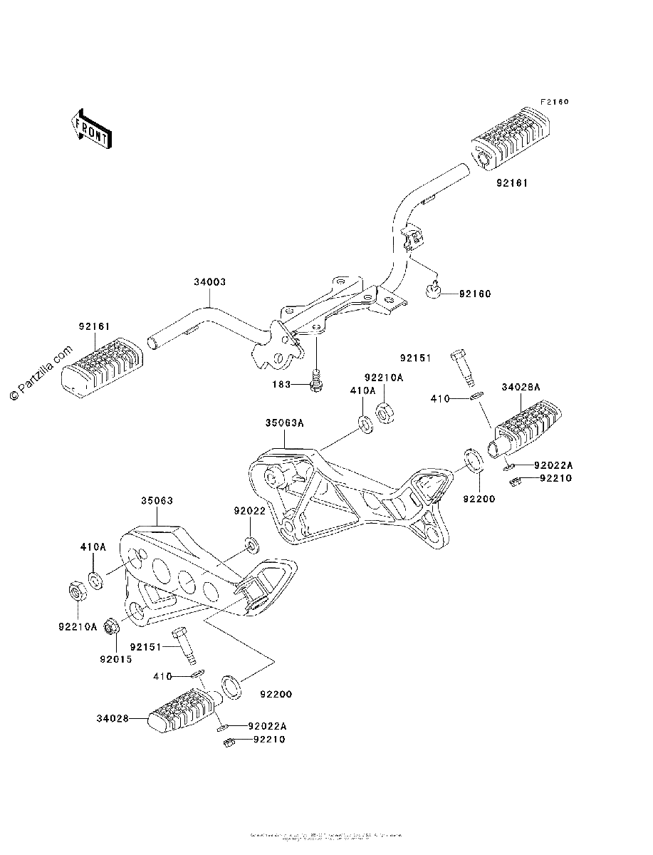 Diagrama de FOOTRESTS