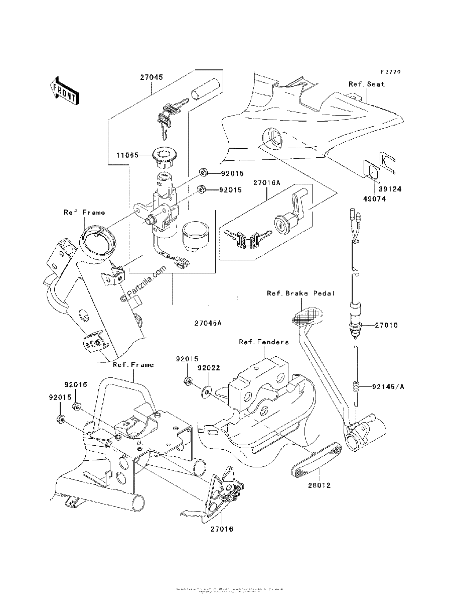 Diagrama de IGNITION SWITCH