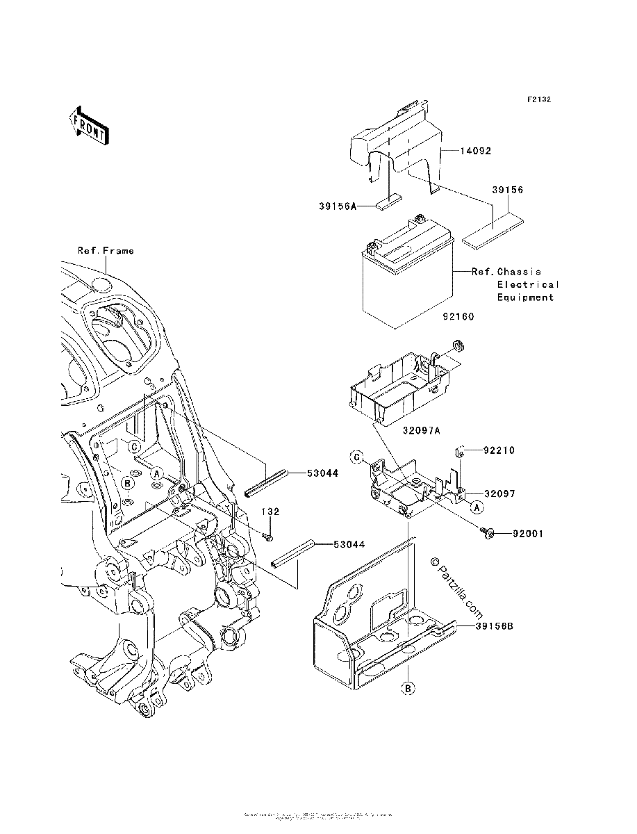 Diagrama de BATTERY CASE