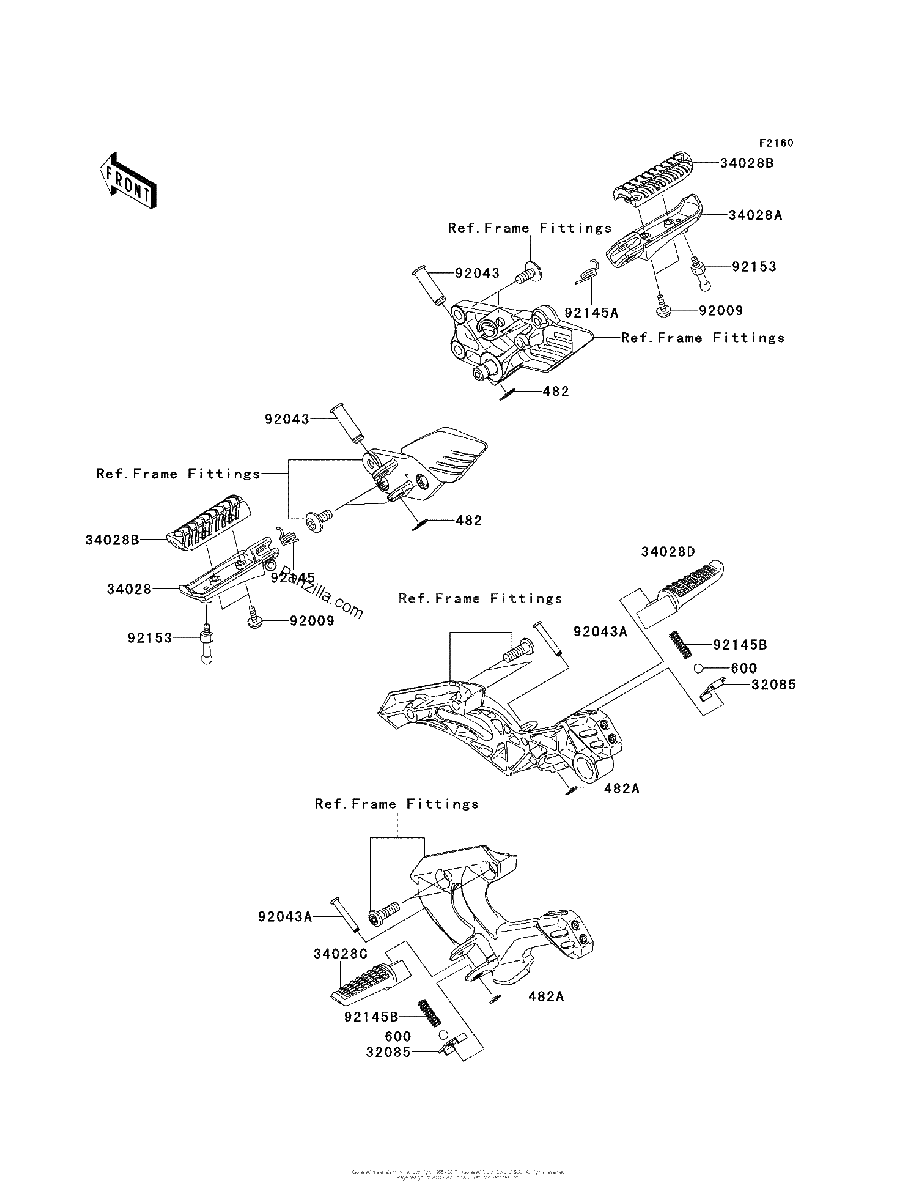 Diagrama de FOOTRESTS