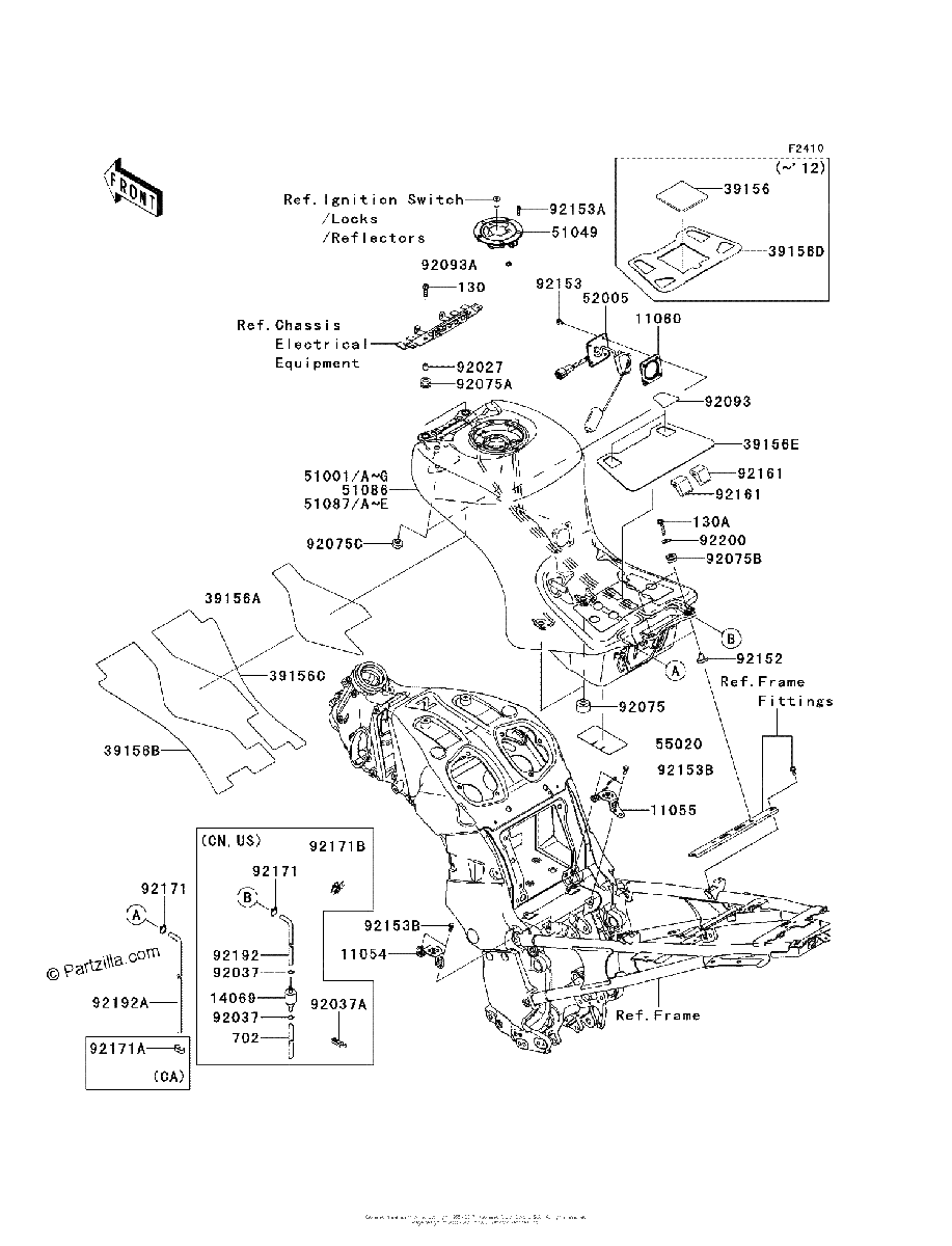 Diagrama de FUEL TANK