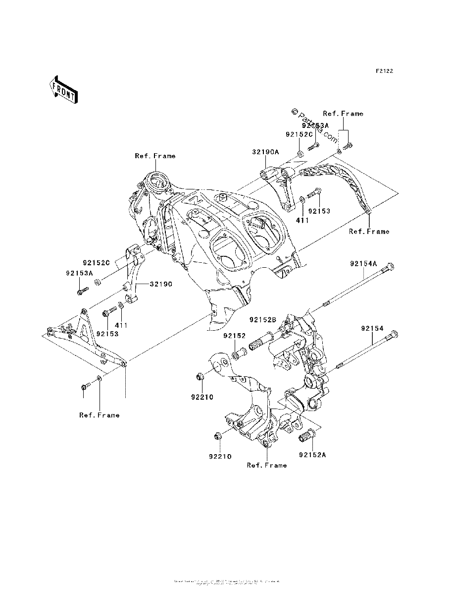 Diagrama de ENGINE MOUNT