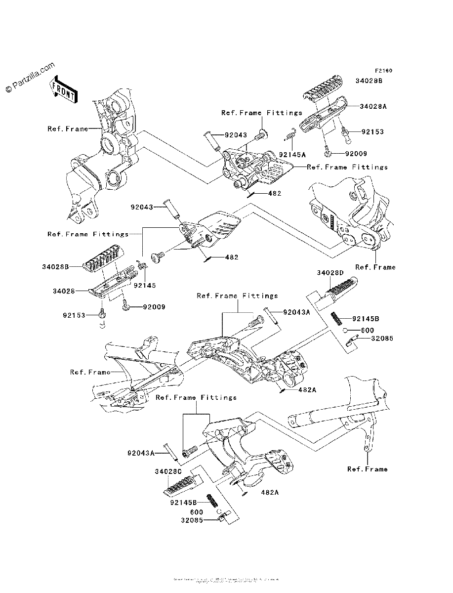 Diagrama de FOOTRESTS