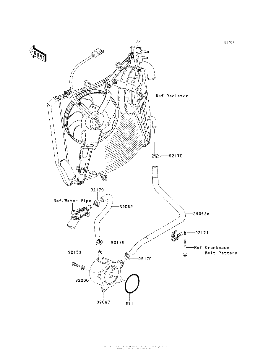 Diagrama de OIL COOLER