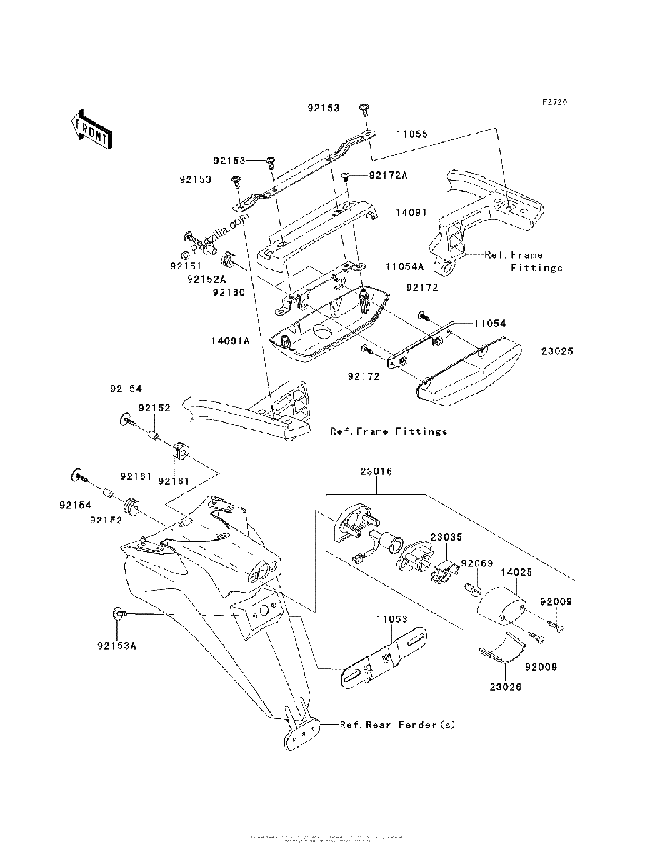 Diagrama de TAILLIGHT S