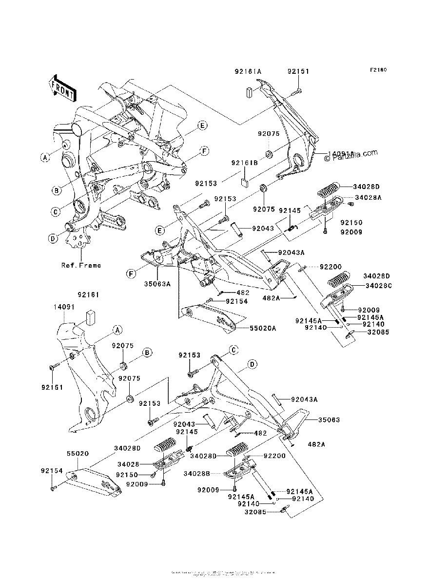 Diagrama de FOOTRESTS