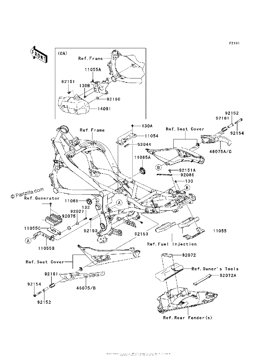 Diagrama de FRAME FITTINGS