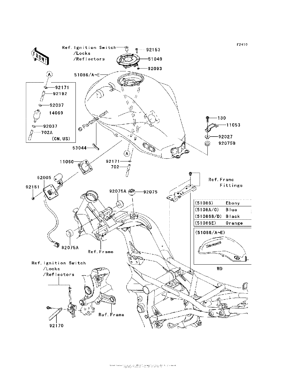 Diagrama de FUEL TANK