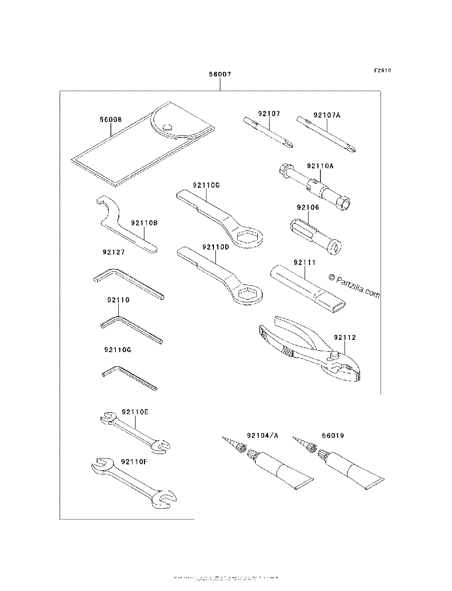 Diagrama de OWNER S TOOLS