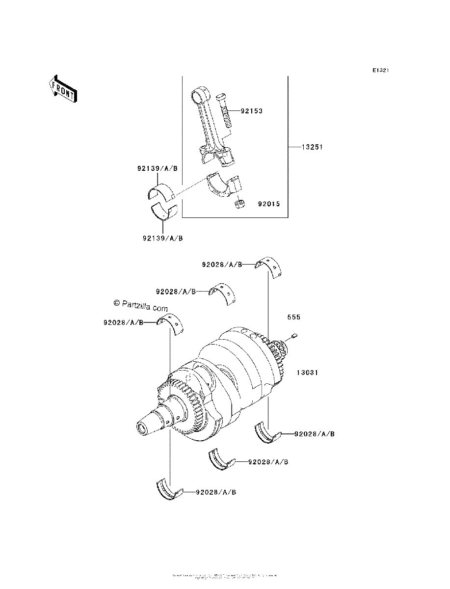Diagrama de CRANKSHAFT