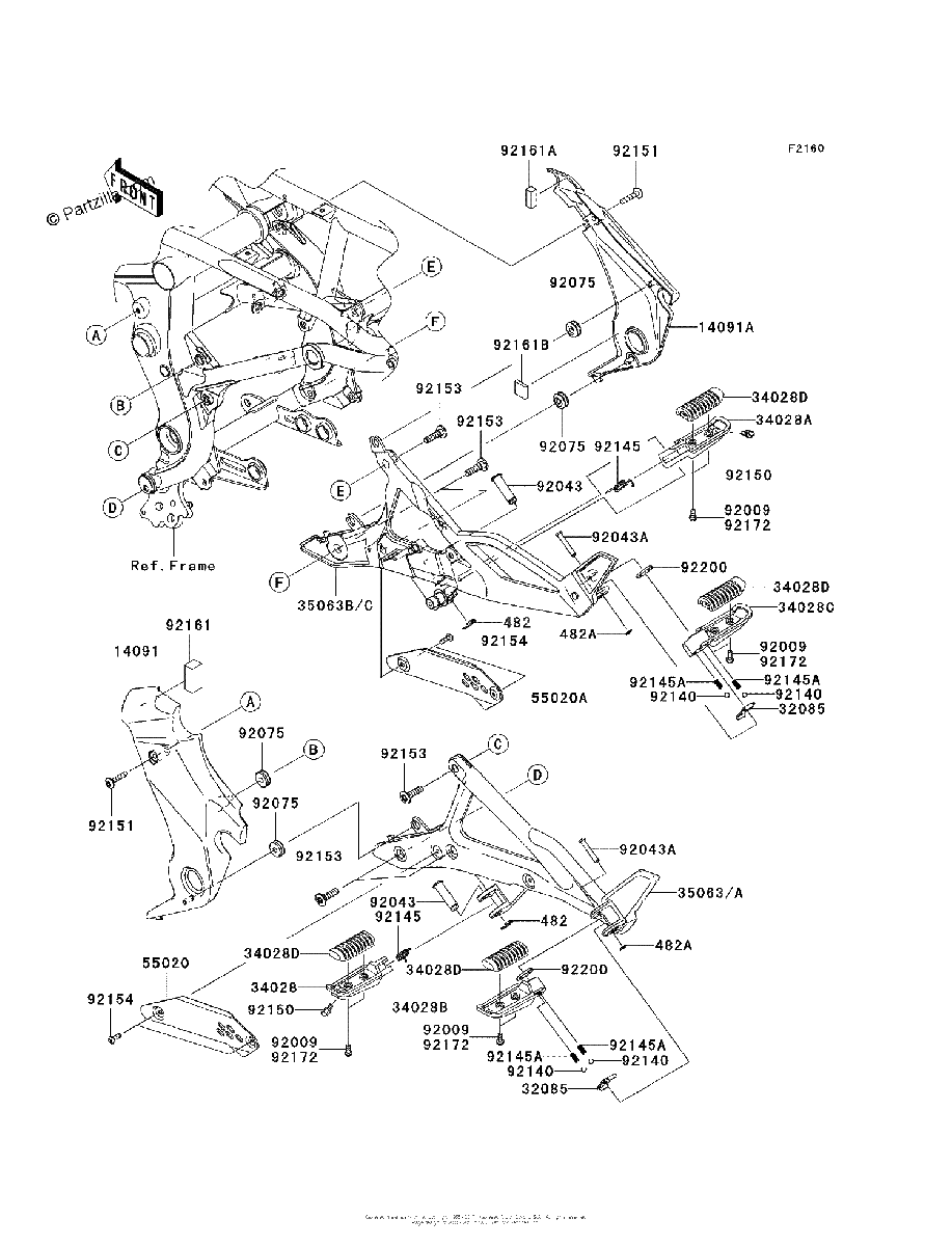 Diagrama de FOOTRESTS