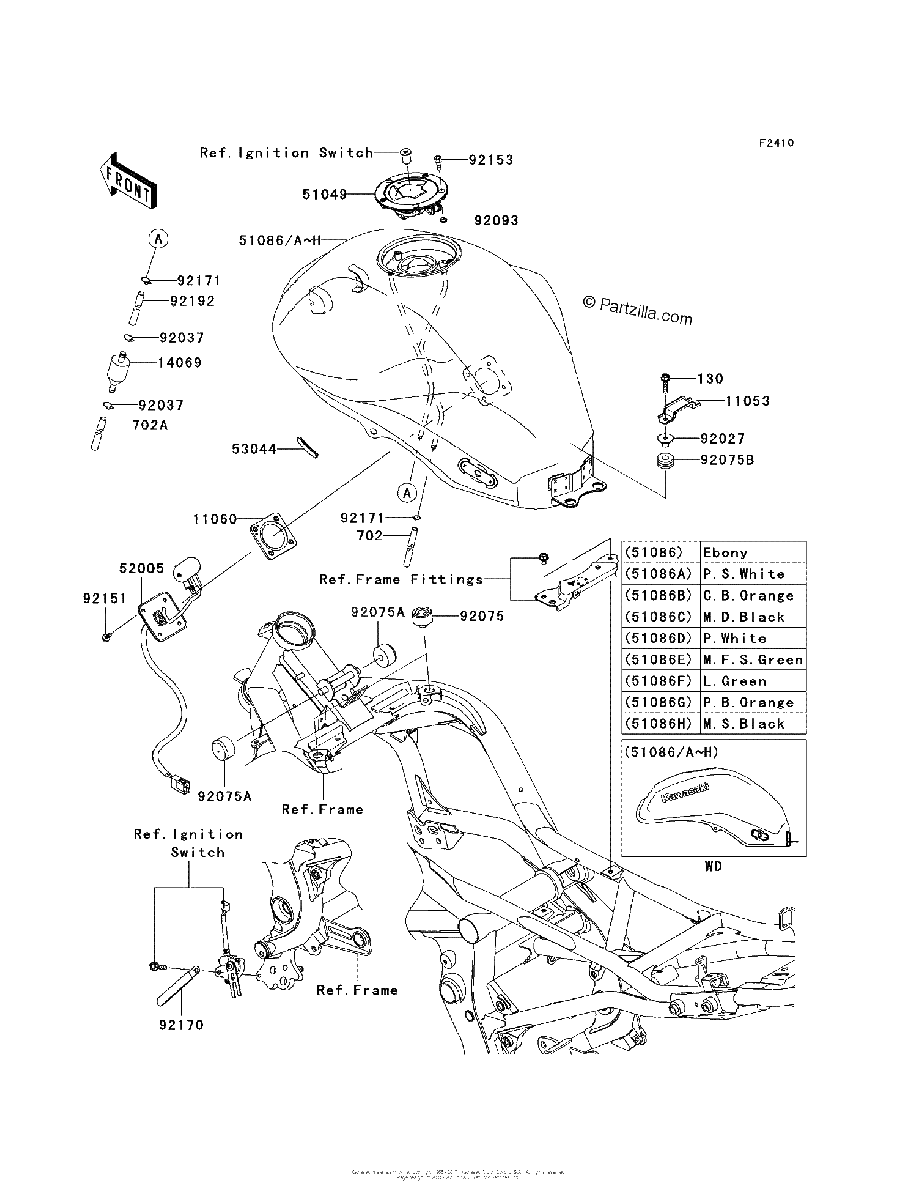 Diagrama de FUEL TANK