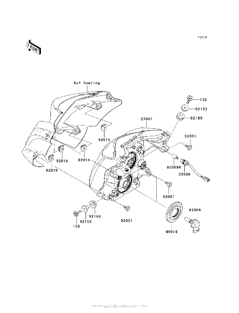 Diagrama de HEADLIGHT S