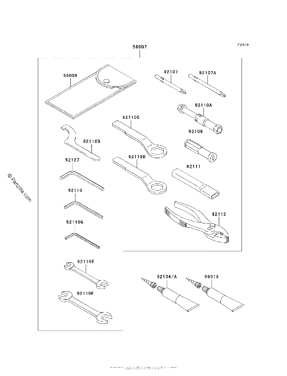 Diagrama de OWNER S TOOLS