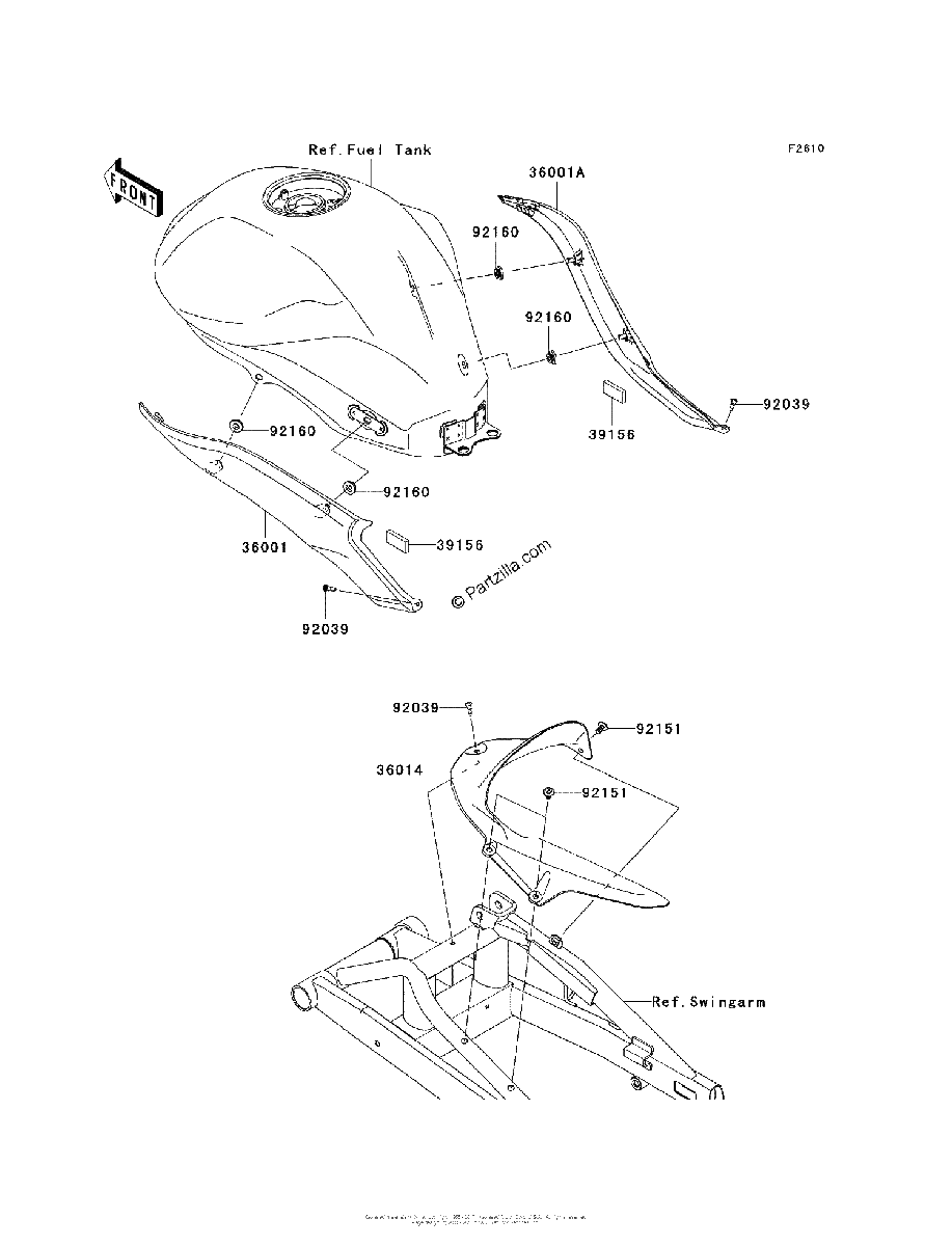 Diagrama de SIDE COVERS CHAIN COVER