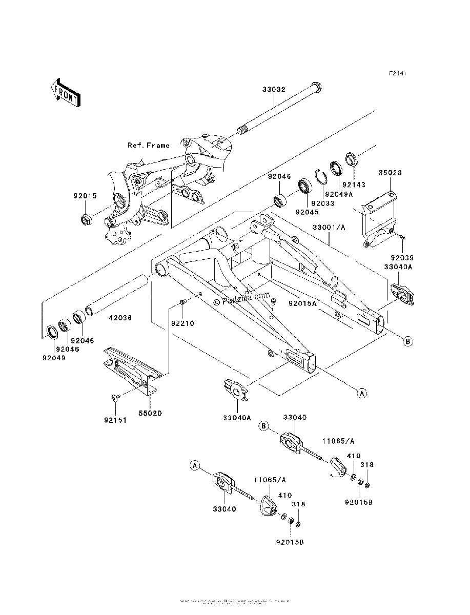 Diagrama de SWINGARM