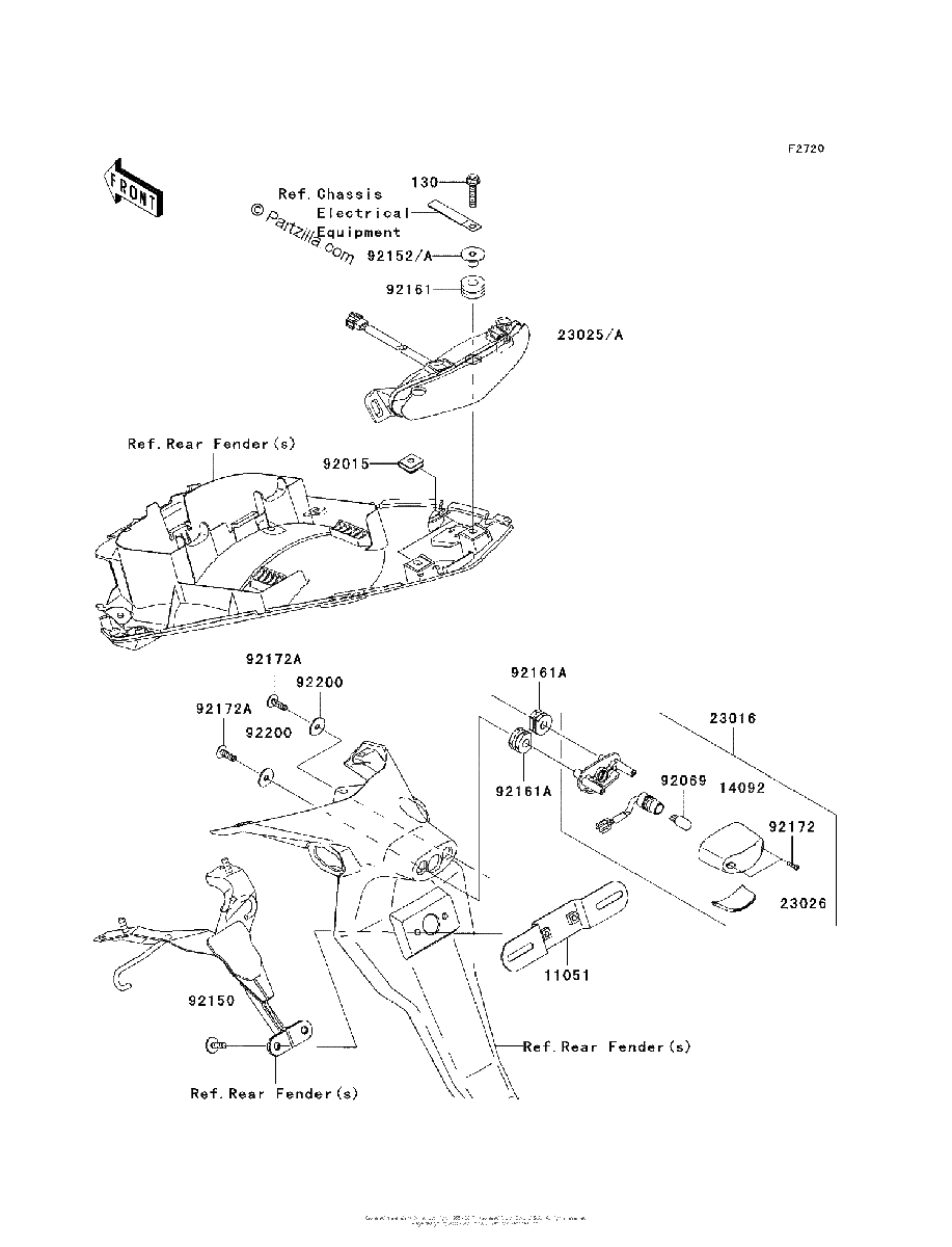 Diagrama de TAILLIGHT S
